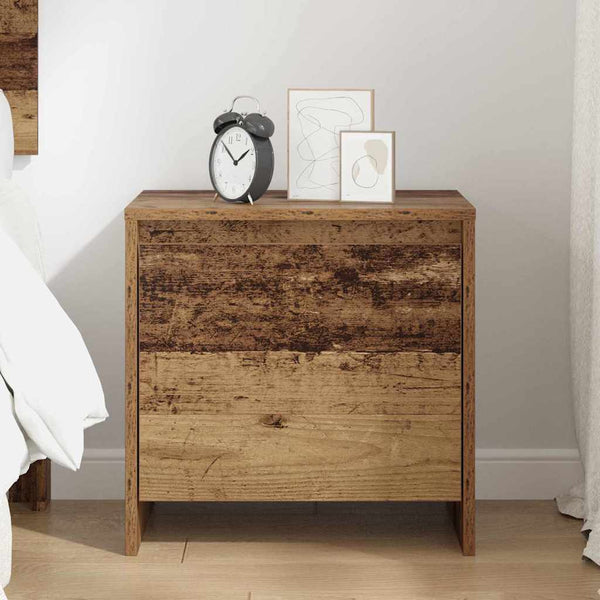 Yöpöytäkaappi Vanhasta puusta 45 x 34 x 44,5 cm Tekninen puu