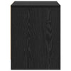 Yöpöytäkaappi Musta tammi 45 x 34 x 44,5 cm Tekninen puu