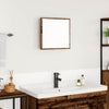 LED kylpyhuonemirror Vanha puu 40 x 37 x 8.5 cm Tekninen puu