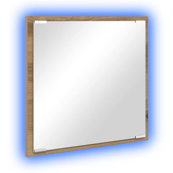 LED kylpyhuonemirror Artisan tammi 40 x 37 x 8.5 cm