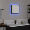 LED kylpyhuonemirror Musta tammi. 40 x 37 x 8.5 cm Tekninen puu