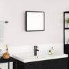 LED kylpyhuonemirror Musta tammi. 40 x 37 x 8.5 cm Tekninen puu