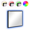 LED kylpyhuonemirror Musta tammi. 40 x 37 x 8.5 cm Tekninen puu