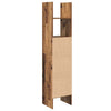 Kirjahylly 2 tasoa 40 x 35 x 180 cm Tekninen puu Vanha puu