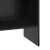 Kirjahylly 2 tasoa 40 x 35 x 180 cm Tekninen puu Musta tammi