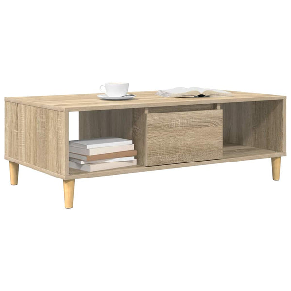 Sohvapöytä Sonoman tammi 102 x 55 x 35 cm Tekninen puu