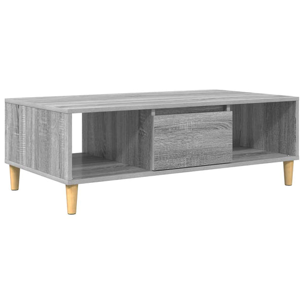 Sohvapöytä Harmaa Sonoma 102 x 55 x 35 cm Tekninen puu