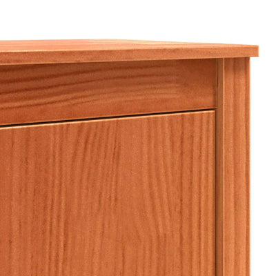 Ruskea sivupöytä Dandi 70x35x80cm