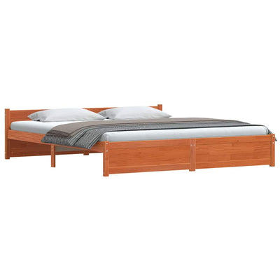 Sängyn runko Vahanruskea 6FT Super King Size Täysi mänty