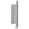 LED kylpyhuonemirror Harmaa Sonoma 40 x 37 x 8.5 cm