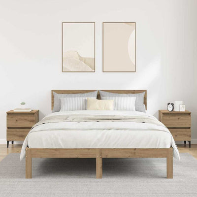 Yöpöytäkaappi 2 pcs artesaani tammi 40 x 35 x 50 cm