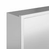 Suihkukuoppa Hopea 60 x 20 x 9,5 cm Ruostumaton teräs