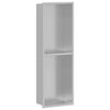 Suihkukuoppa Hopea 60 x 20 x 9,5 cm Ruostumaton teräs