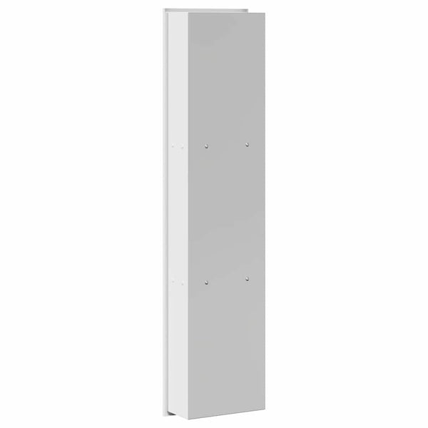 Suihkukuoppa valkoinen 90 x 20 x 9,5 cm Ruostumaton teräs