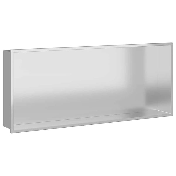Suihkukuoppa Hopea 75 x 30 x 9,5 cm Ruostumaton teräs