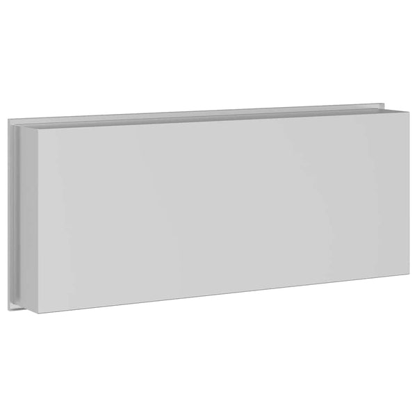 Suihkukuoppa Hopea 75 x 30 x 9,5 cm Ruostumaton teräs