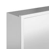 Suihkukuoppa Hopea 90 x 30 x 9,5 cm Ruostumaton teräs