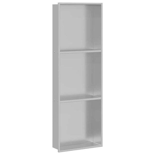 Suihkukuoppa Hopea 90 x 30 x 9,5 cm Ruostumaton teräs