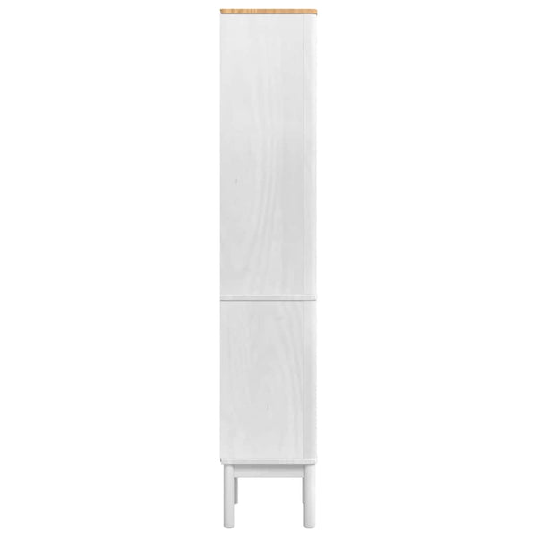 Kylpyhuoneen korkea kaappi FLORO Valkoinen 35 x 30 x 160 cm