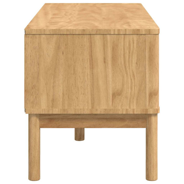 Eteinen penkki FLORO Vaha ruskea 115 x 40 x 45 cm