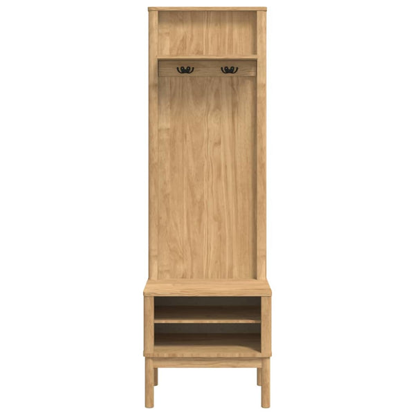 Eteiskaappi FLORO Vaha ruskea 50 x 40 x 158 cm