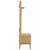 Eteiskaappi FLORO Vaha ruskea 50 x 40 x 158 cm