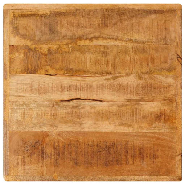 Bistropöytä 50 x 50 x 76 cm Kiinteä mango puu Ruskea Neliö
