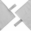 Urheilupyyhkeet 2 pcs Harmaa 50 x 30 cm Polyesteri ja polyamidi