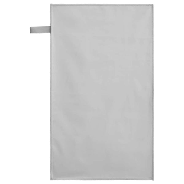 Urheilupyyhkeet 2 pcs Harmaa 50 x 30 cm Polyesteri ja polyamidi