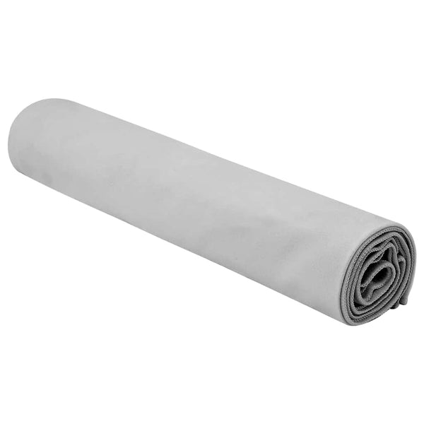 Urheilupyyhkeet 2 pcs Harmaa 140 x 70 cm