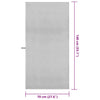 Urheilupyyhkeet 2 pcs Harmaa 140 x 70 cm
