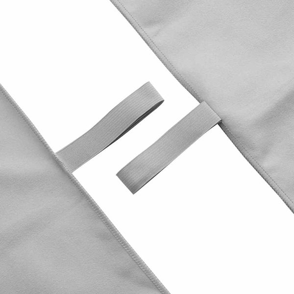 Urheilupyyhkeet 2 pcs Harmaa 200 x 100 cm
