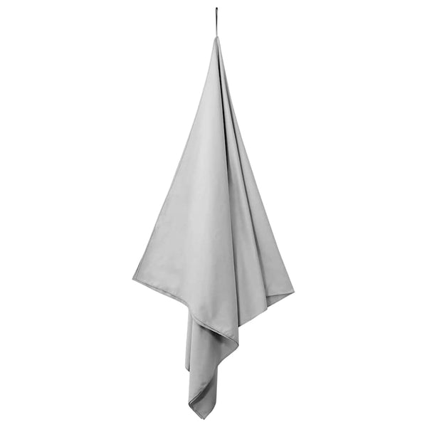 Urheilupyyhkeet 2 pcs Harmaa 200 x 100 cm