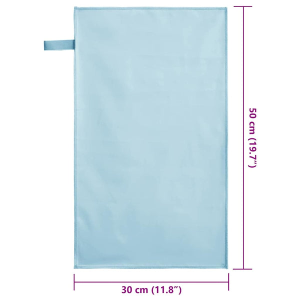 Urheilupyyhkeet 2 pcs Sininen 50 x 30 cm