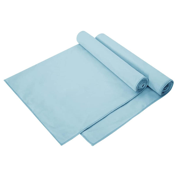 Urheilupyyhkeet 2 pcs Sininen 140 x 70 cm