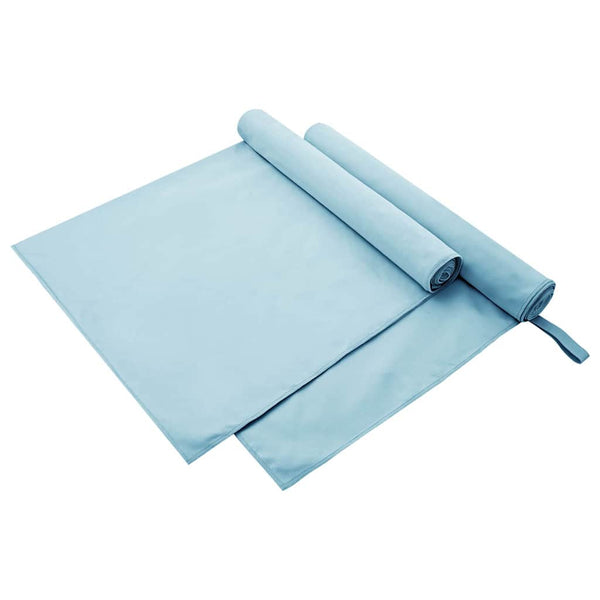 Urheilupyyhkeet 2 pcs Sininen 180 x 90 cm