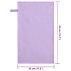 Urheilupyyhkeet 2 pcs Violetti 50 x 30 cm