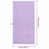 Urheilupyyhkeet 2 pcs Violetti 100 x 50 cm