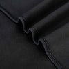 Ulkotuolipyyhkeet 2 pcs Musta 130 x 60 cm