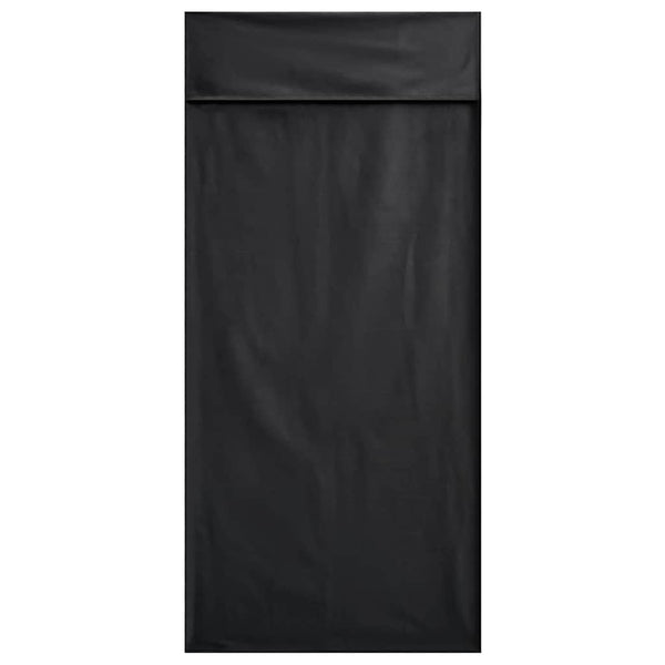 Ulkotuolipyyhkeet 2 pcs Musta 130 x 60 cm