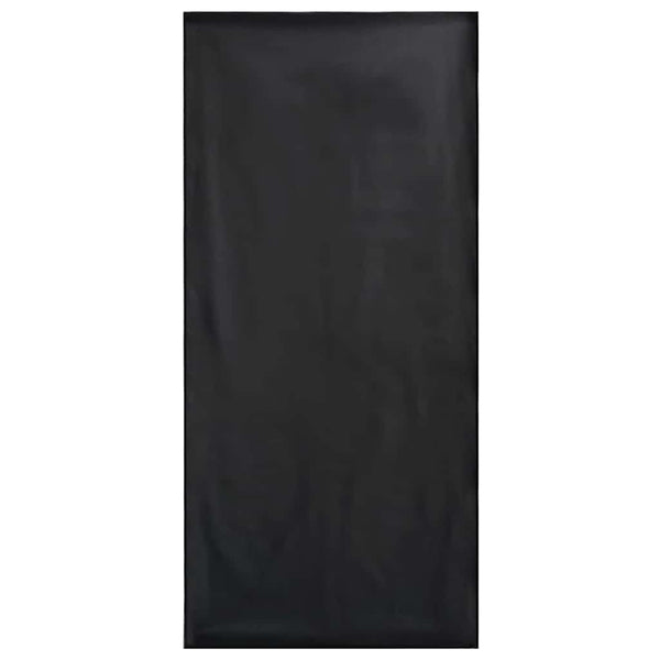 Ulkotuolipyyhkeet 2 pcs Musta 130 x 60 cm