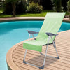 Ulkotuolipyyhkeet 2 pcs Sininen 130 x 60 cm