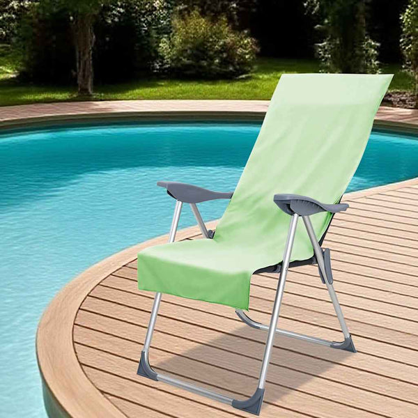 Ulkotuolipyyhkeet 2 pcs Sininen 130 x 60 cm