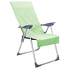 Ulkotuolipyyhkeet 2 pcs Sininen 130 x 60 cm