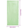 Ulkotuolipyyhkeet 2 pcs Sininen 130 x 60 cm