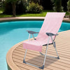 Ulkotuolipyyhkeet 2 pcs Pinkki 130 x 60 cm