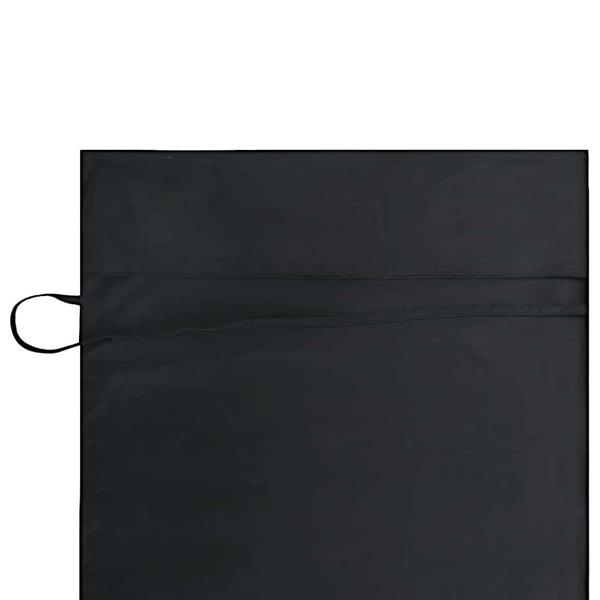 Aurinkotuoli Pyyhkeet 2 pcs Musta 210 x 75 cm