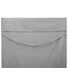 Aurinkotuoli Pyyhkeet 2 pcs Tummanharmaa 210 x 75 cm