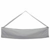 Aurinkotuoli Pyyhkeet 2 pcs Tummanharmaa 210 x 75 cm