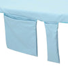 Aurinkotuoli Pyyhkeet 2 pcs Sininen 210 x 75 cm